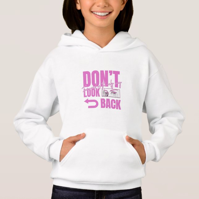 Sudadera gráfica Don't Look Back Girls (Anverso)