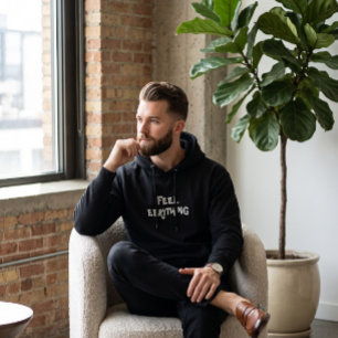 Sudadera gráfica 'Feel Everything' para hombre M