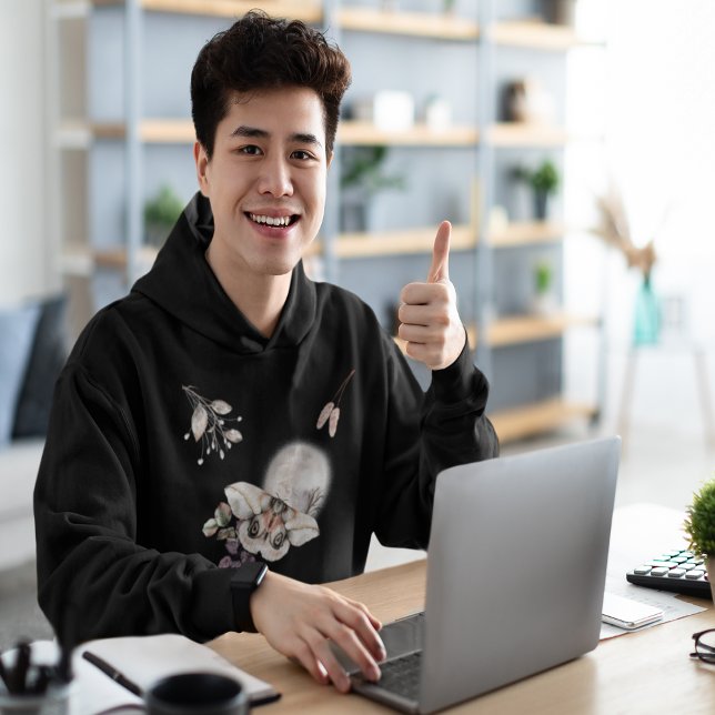 Sudadera Gráfica Moonlit Moth (Moonlit Moth Graphic Hoodie)