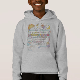 Sudadera gráfica para niños aventureros creativos