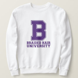 Sudadera gráfica personalizada con trenzas de cart