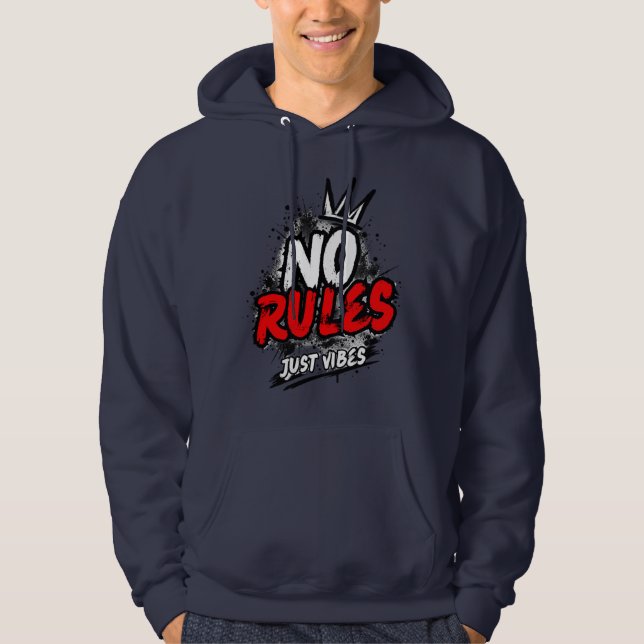 Sudadera gráfica sin reglas (Anverso)