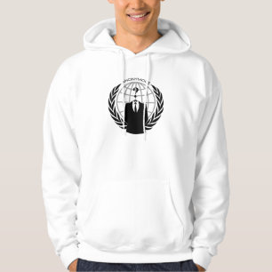 Sudadera Gráfico anónimo fresco del logotipo