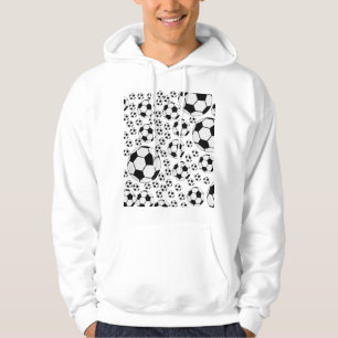 Sudadera Gráfico clásico de balón de fútbol para fanáticos