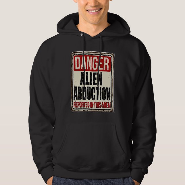 Sudadera Gráfico de Alienígenas Peligrosos (Anverso)
