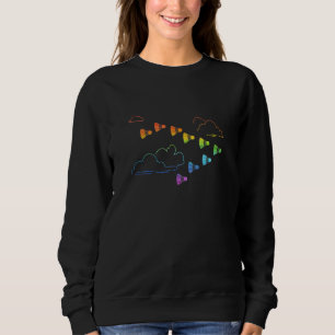 Sudadera Gráfico de bádminton Jugador de bádminton Volante 