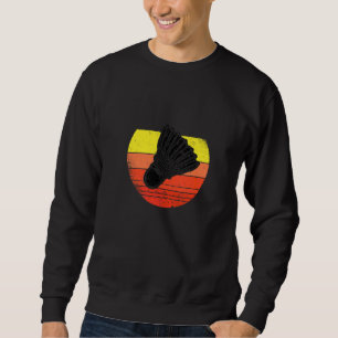 Sudadera Gráfico de bádminton Jugador de bádminton Volante 