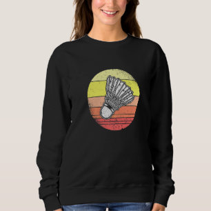 Sudadera Gráfico de bádminton Jugador de bádminton Volante