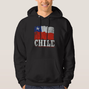 Sudadera Gráfico De Bandera De Chile Para Hombres Mujeres H