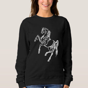 Sudadera Gráfico de caballos