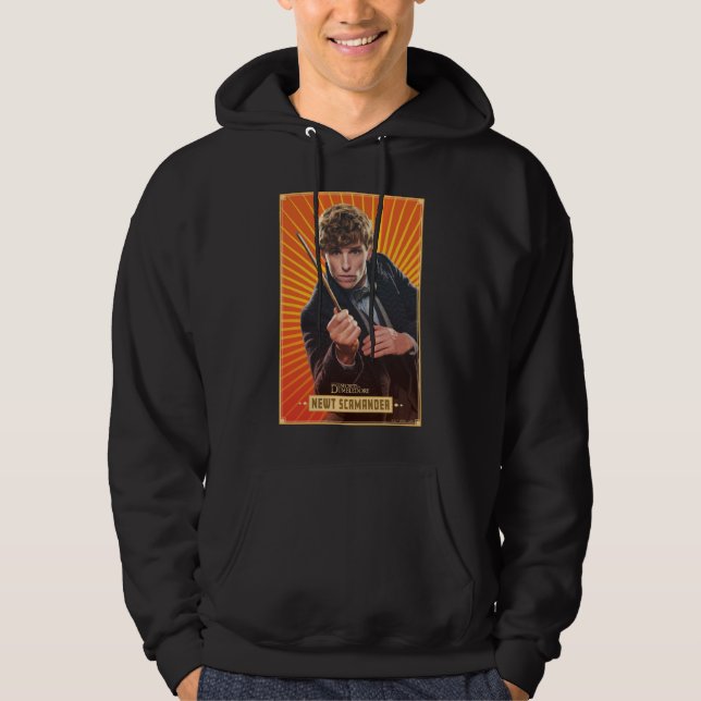Sudadera Gráfico de caracteres de Newt Scamander (Anverso)