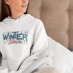 Sudadera Gráfico de copo de nieve de invierno - Diseño de t