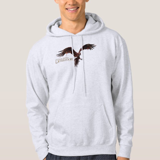 Sudadera Gráfico de Fénix Flying (Anverso)