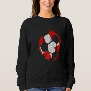 Sudadera Gráfico de fútbol de Suiza Bandera de Suiza Fútbol