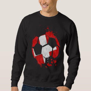 Sudadera Gráfico de fútbol de Suiza Bandera de Suiza Fútbol