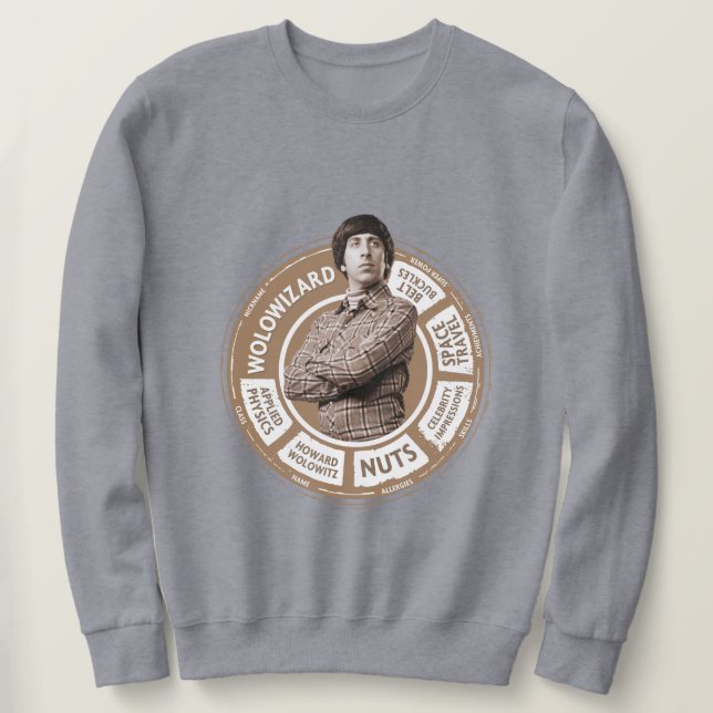 Sudadera Gráfico de Howard Info (Anverso del diseño)