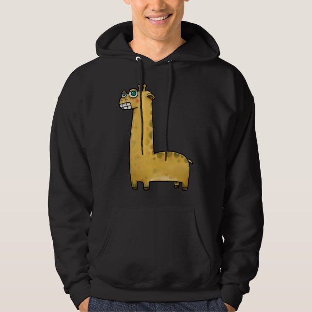 Sudadera Gráfico de jirafa linda (Anverso)
