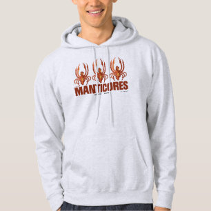 Sudadera Gráfico de la cosecha de manticores de bebés