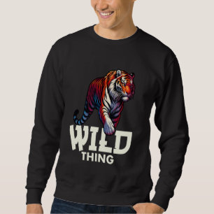 Sudadera Gráfico de la naturaleza de la fauna silvestre Tig