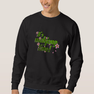 Sudadera Gráfico de los juegos de Mahjong Time Game