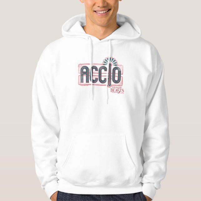 Sudadera Gráfico de ortografía de Red Art Deco ACCIO™ (Anverso)