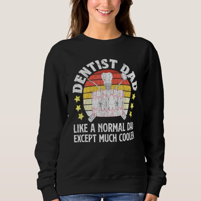 Sudadera Gráfico De Papá Dentista Para 1 (Anverso)