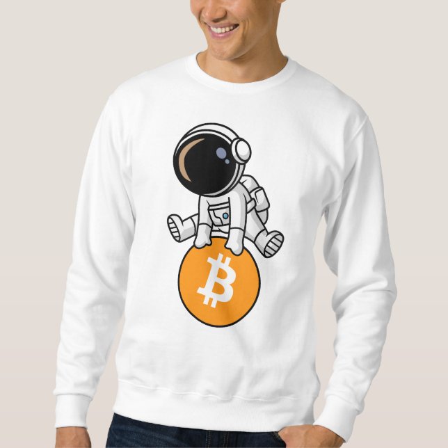 Sudadera Gráfico de Personalizado de inversión en criptogra (Anverso)