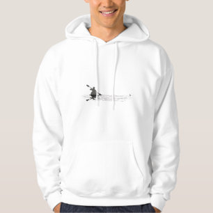 Sudadera Gráfico de piragüismo Silueta de kayak Piragüista