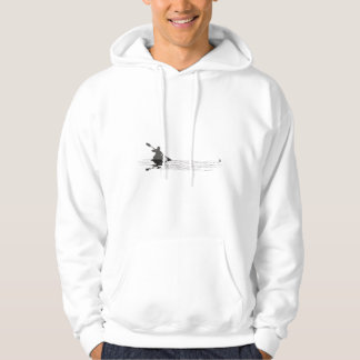 Sudadera Gráfico de piragüismo Silueta de kayak Piragüista 
