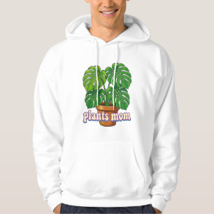 Sudadera Gráfico de planta en maceta boho acuarela - "Elige