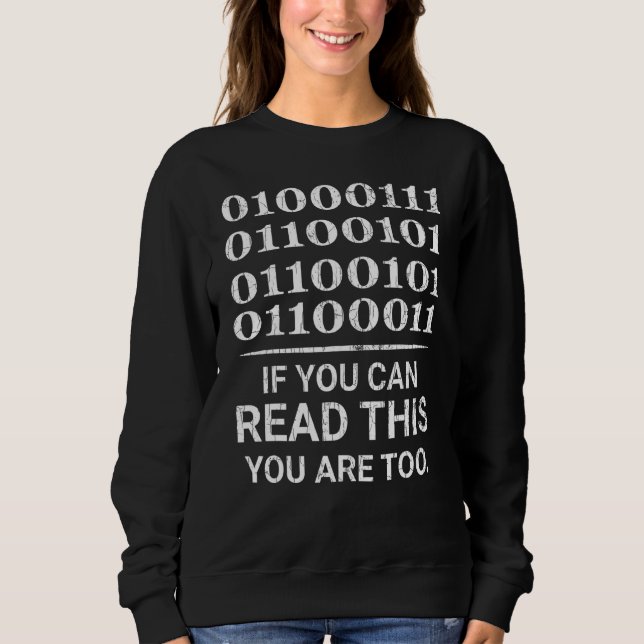 Sudadera Gráfico de programación de programadores de comput (Anverso)