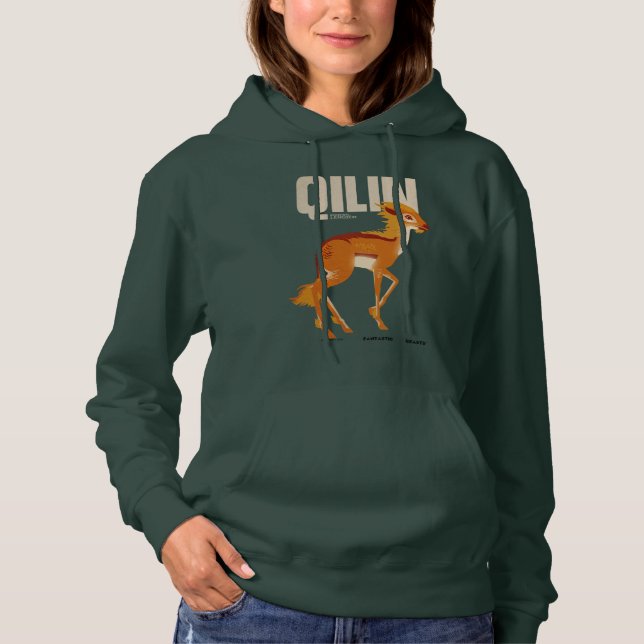 Sudadera Gráfico de Qilin Vintage (Anverso)