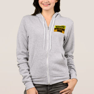 Sudadera Gráfico de Señal de Deportes de Mamá de Lucha Libr