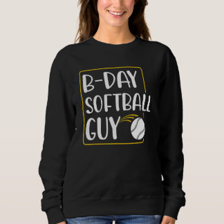 Sudadera Gráfico de Softbol Chicos Hombres Niños Jugador de
