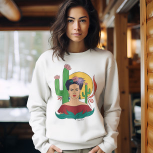 Sudadera Gráfico del desierto de Frida Kahlo