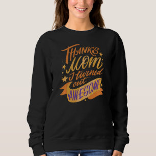 Sudadera Gráfico del Día de la Madre Hombres Mujeres