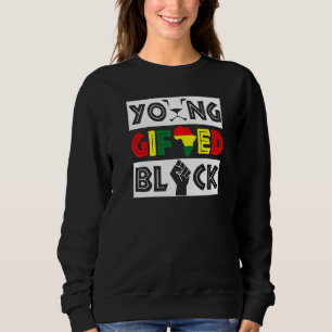 Sudadera Gráfico Del Mes De La Historia De Los Jóvenes Negr