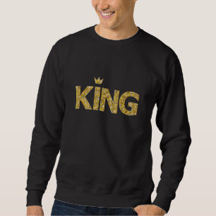 Sudadera Gráfico del Rey Mundial de los Niños de los Hombre