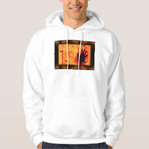 Sudadera gráfico descuidado de SlipperyJoe Feliz Halloween 