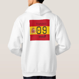 Sudadera Gráfico personalizado del equipo nacional de fútbo