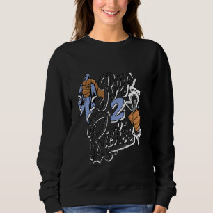 Sudadera Gráfico Tees Rag 2 Rich Sneaker Match 5 Oreo
