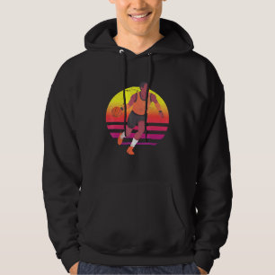 Sudadera Gráfico vintage Sunset Basketball
