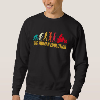 Sudadera Gráficos de Evolución Motocicleta de Cross Enduro 