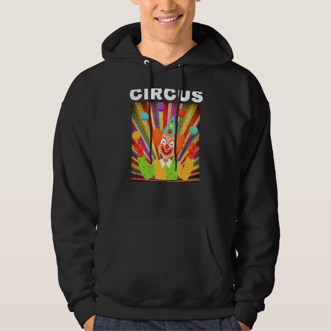 Sudadera Gráficos De Payaso Circus Para Fiesta De Circo (Anverso)
