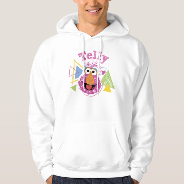 Sudadera Gráficos Divertidos de Telly Monster (Anverso)