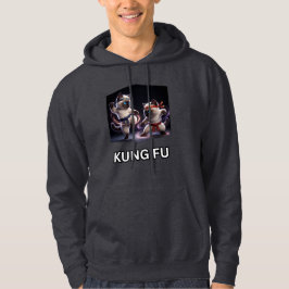 Sudadera Gráficos Épicos de Kung Fu de Gatitos Siameses de