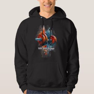 Sudadera Gráficos y Texto Coloridos