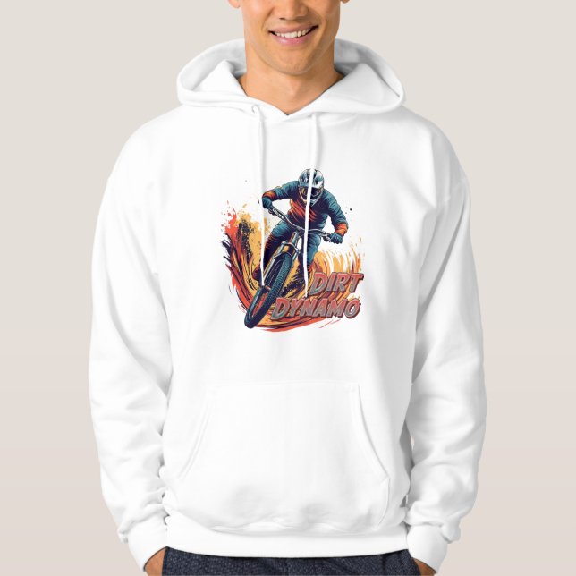 Sudadera Gráficos y texto cuesta abajo (Anverso)