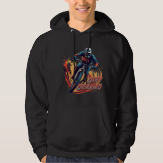 Sudadera Gráficos y texto cuesta abajo
