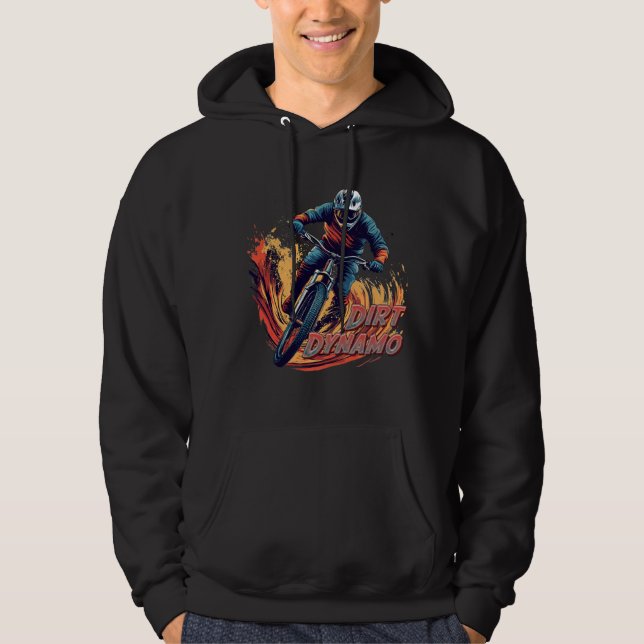 Sudadera Gráficos y texto cuesta abajo (Anverso)